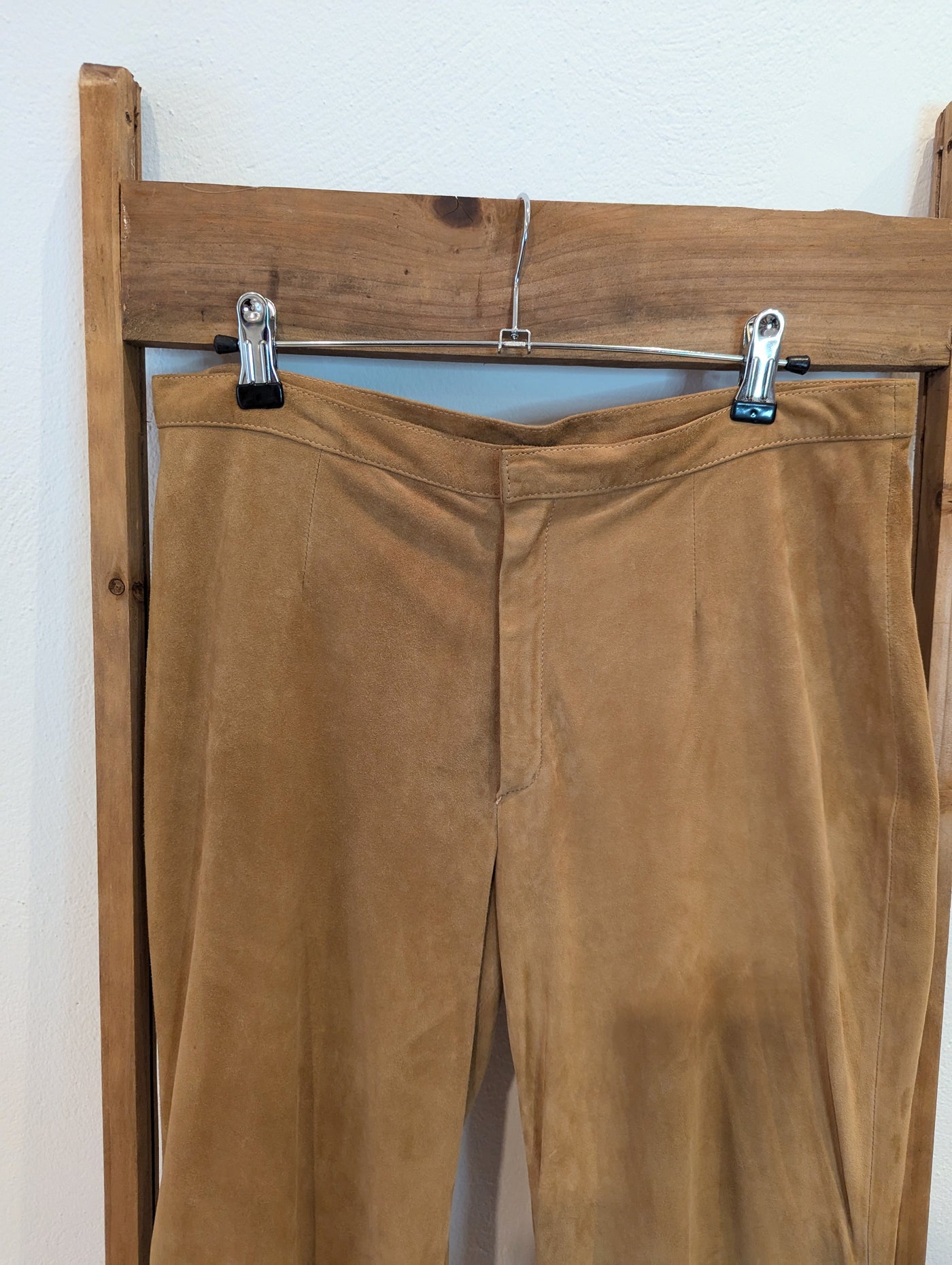 Vintage M&S fine Suede Trousers 14 NWT