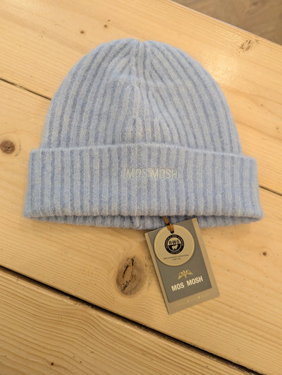 Mos Mosh Cashmire Blue Knit Hat NWT RRP £51