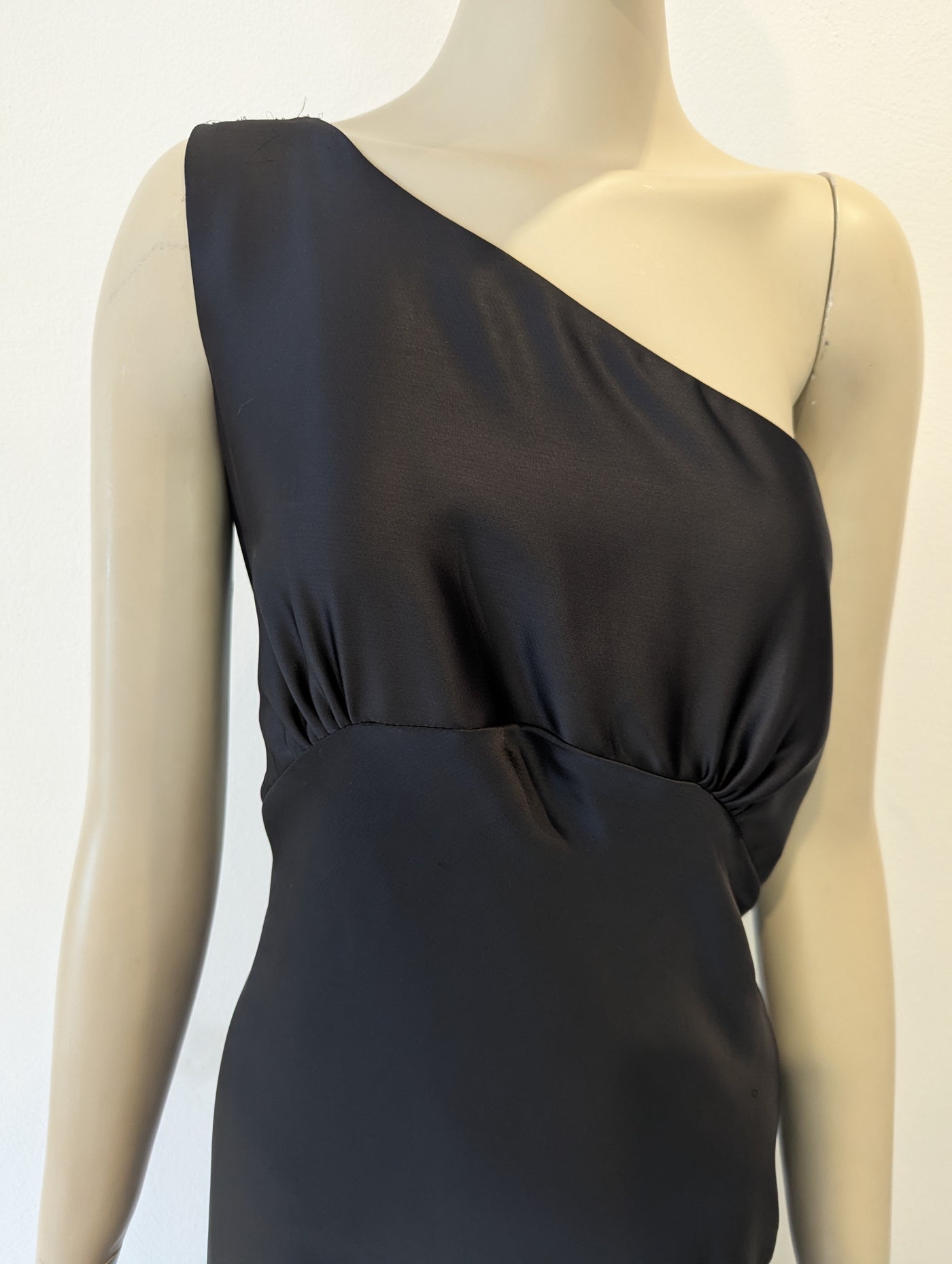 Dress Code black one shoulder dress 12 RRP £270