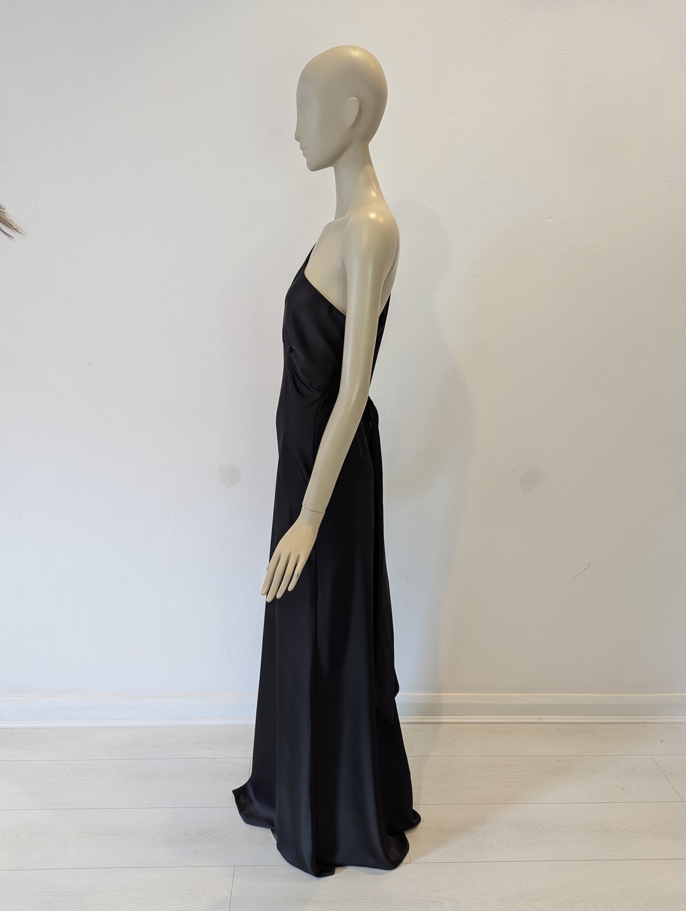 Dress Code black one shoulder dress 12 RRP £270