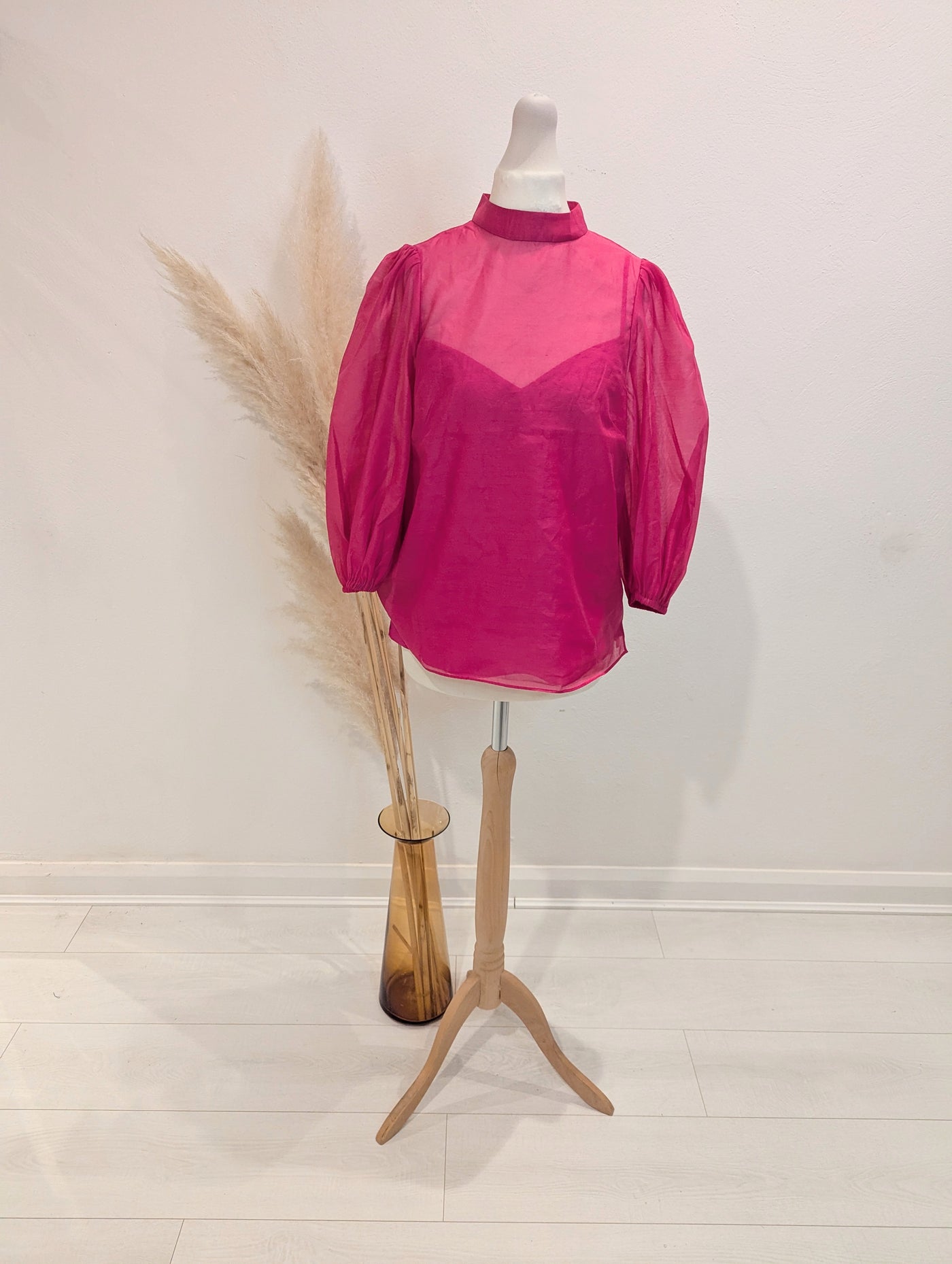 Ted Baker Sheer Pink Top 1