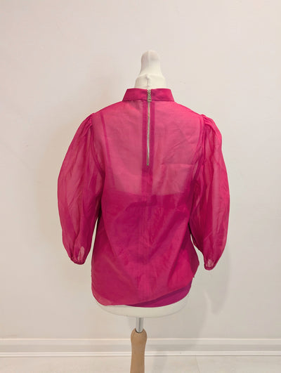 Ted Baker Sheer Pink Top 1