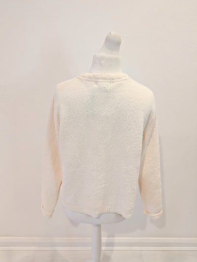 H&M Cream Cardigan L NWT RRP £44.99