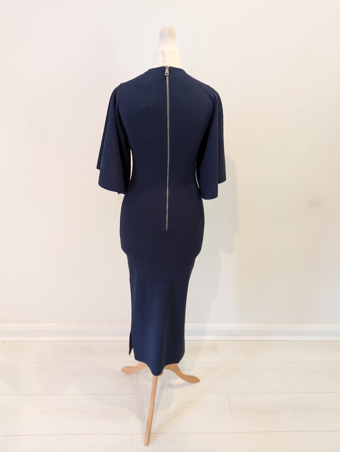 Ted Baker Navy Bodycon Dress 0 RRP £179