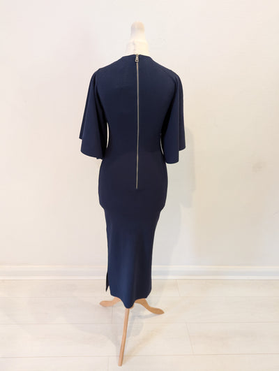 Ted Baker Navy Bodycon Dress 0 RRP £179