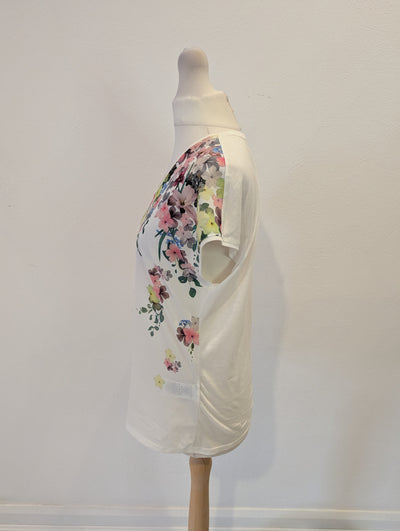 Ted Baker Cream Floral Top 1