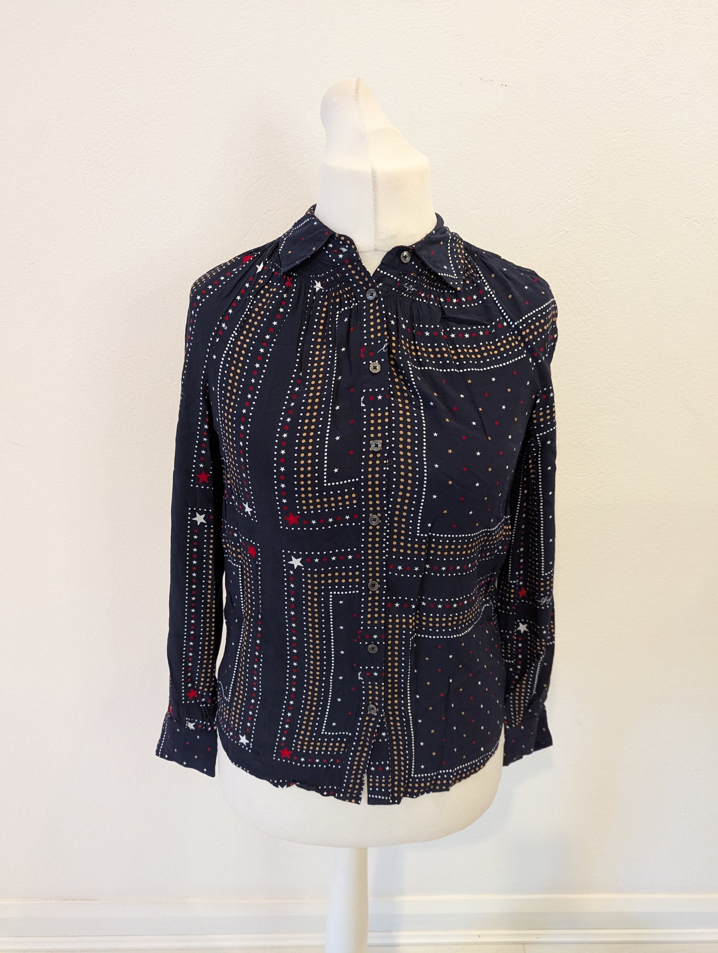 Tommy Hilfiger Burgundy Print Shirt 4