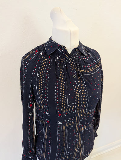 Tommy Hilfiger Burgundy Print Shirt 4