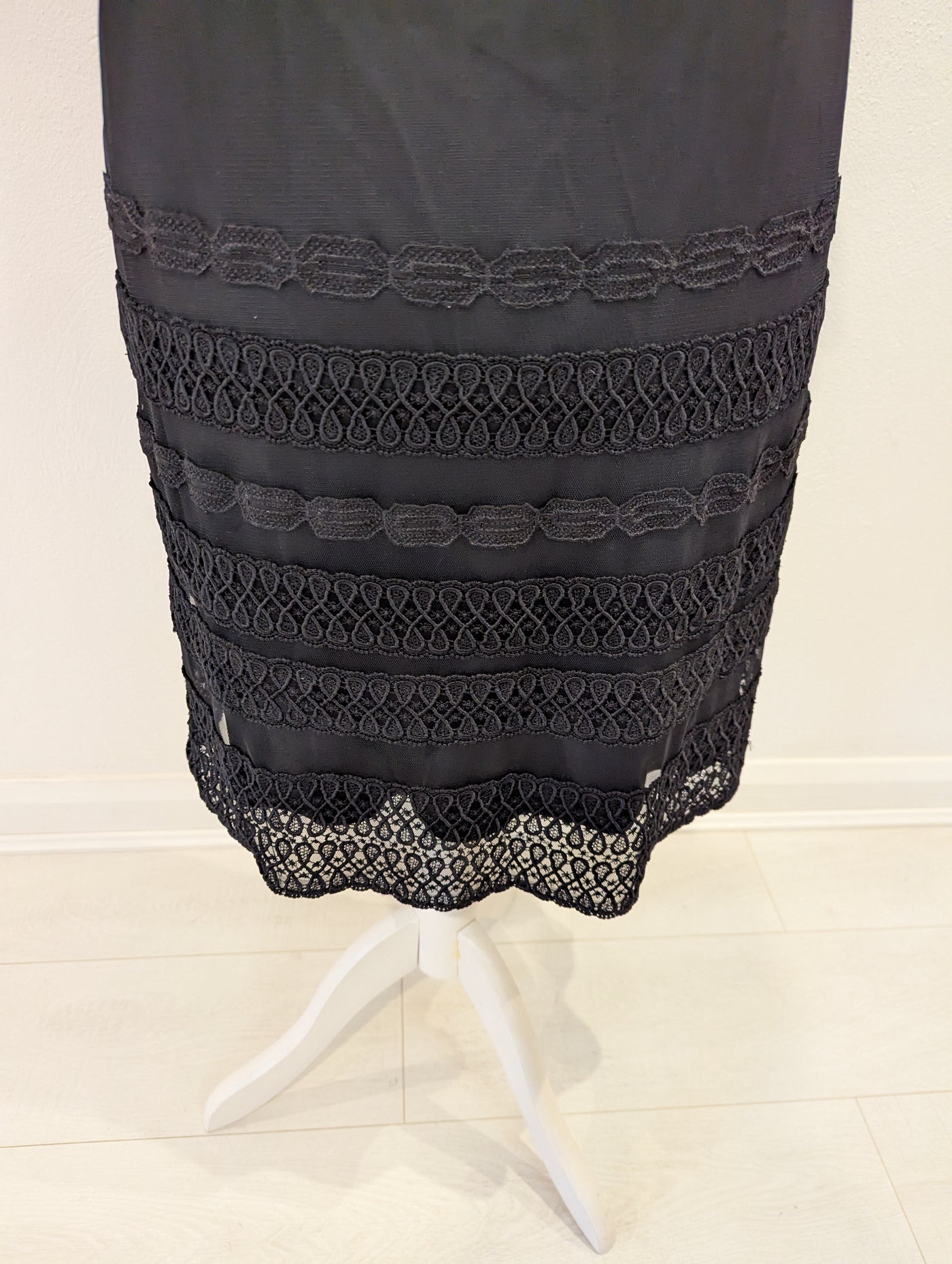 Coast Sheer Black Dress 14