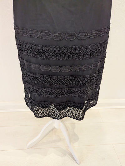 Coast Sheer Black Dress 14