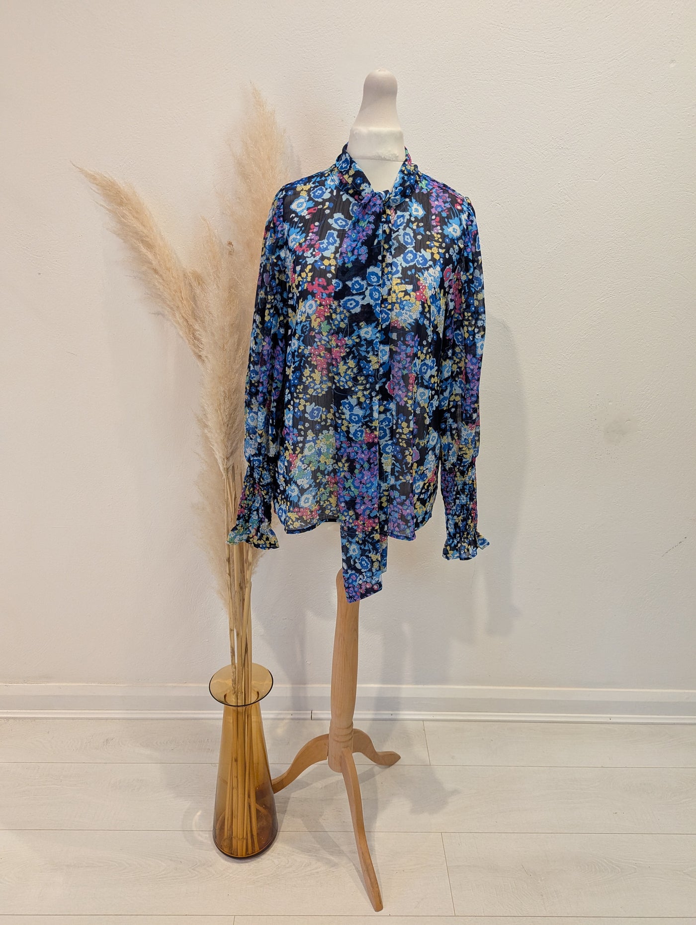 Marc Angelo Blue Floral Shirt 8