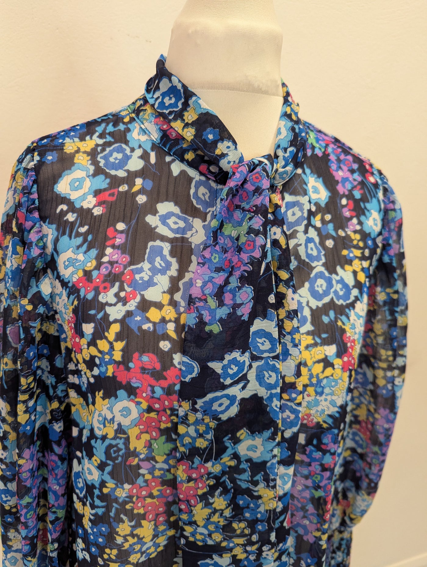 Marc Angelo Blue Floral Shirt 8