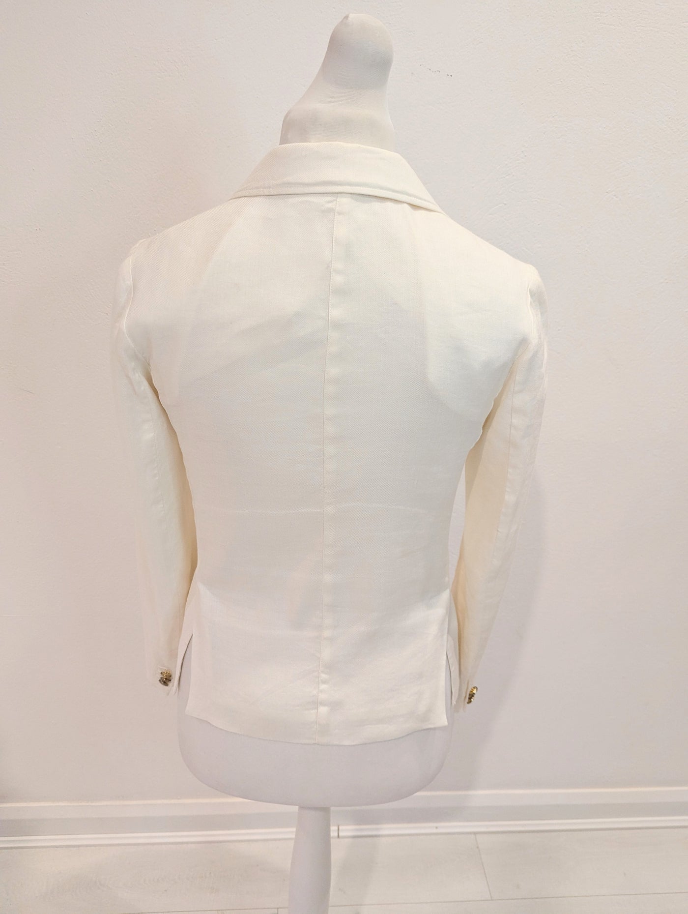 Gant White Linen Blazer 10