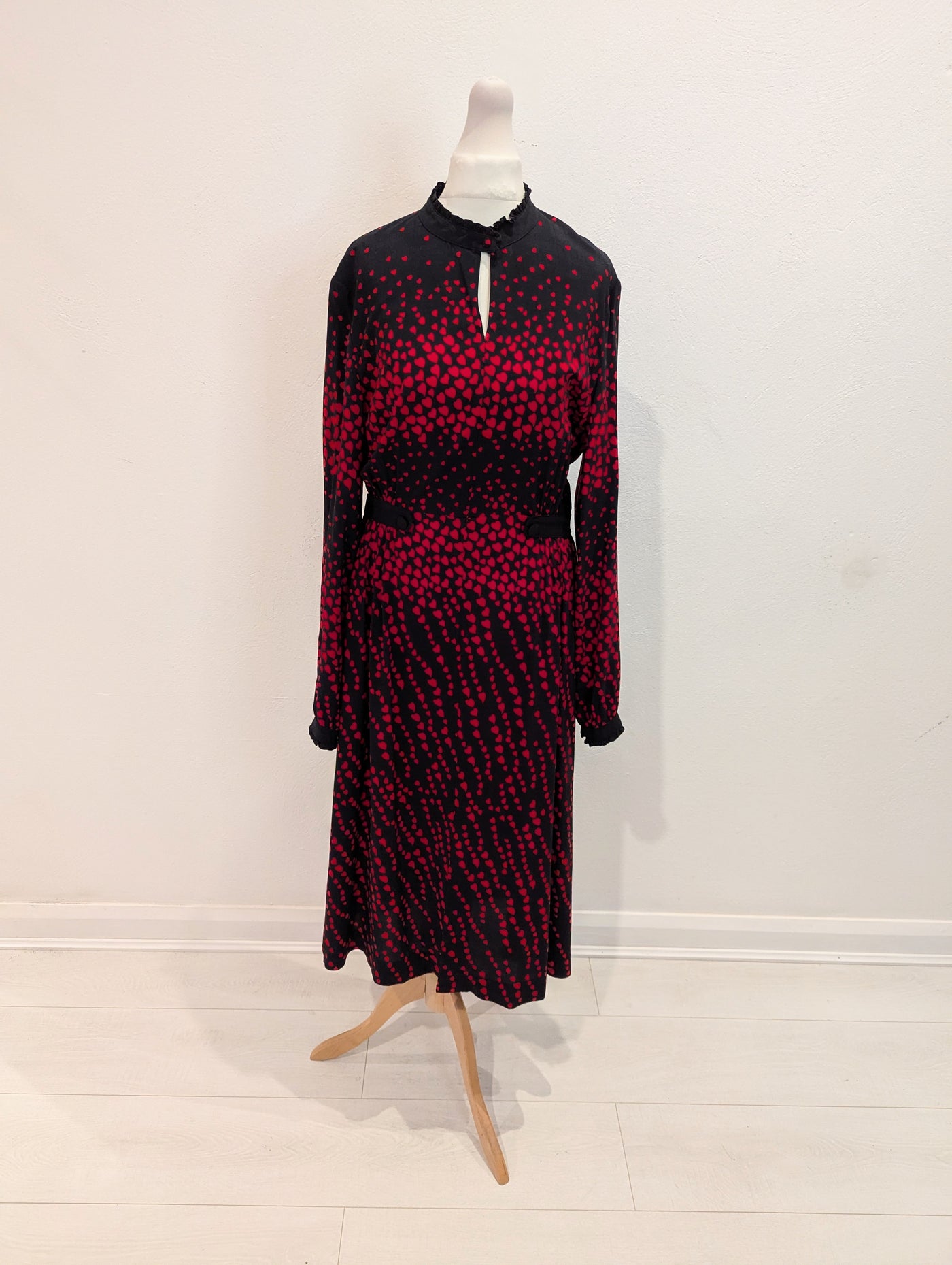 Idano Heart Print Dress 1