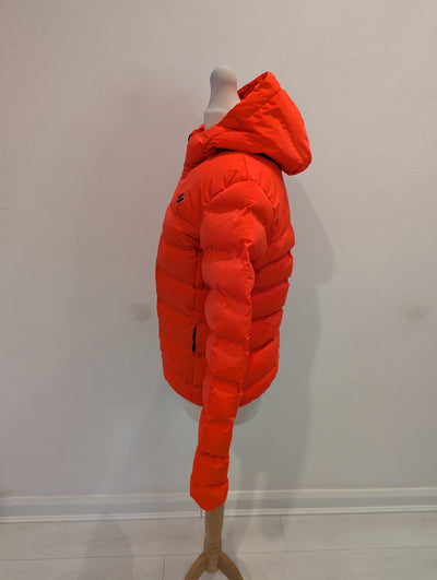 Superdry Orange Puffa Jacket 10