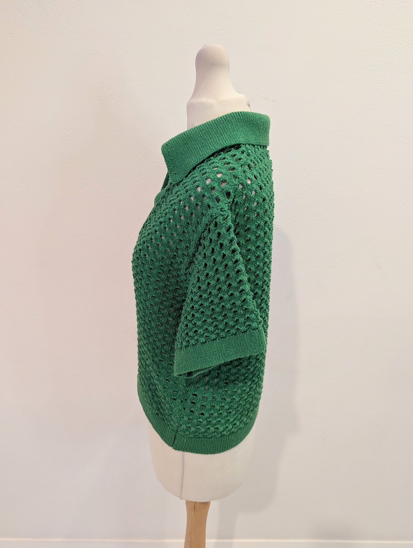 H&M Green Cable Knit XS