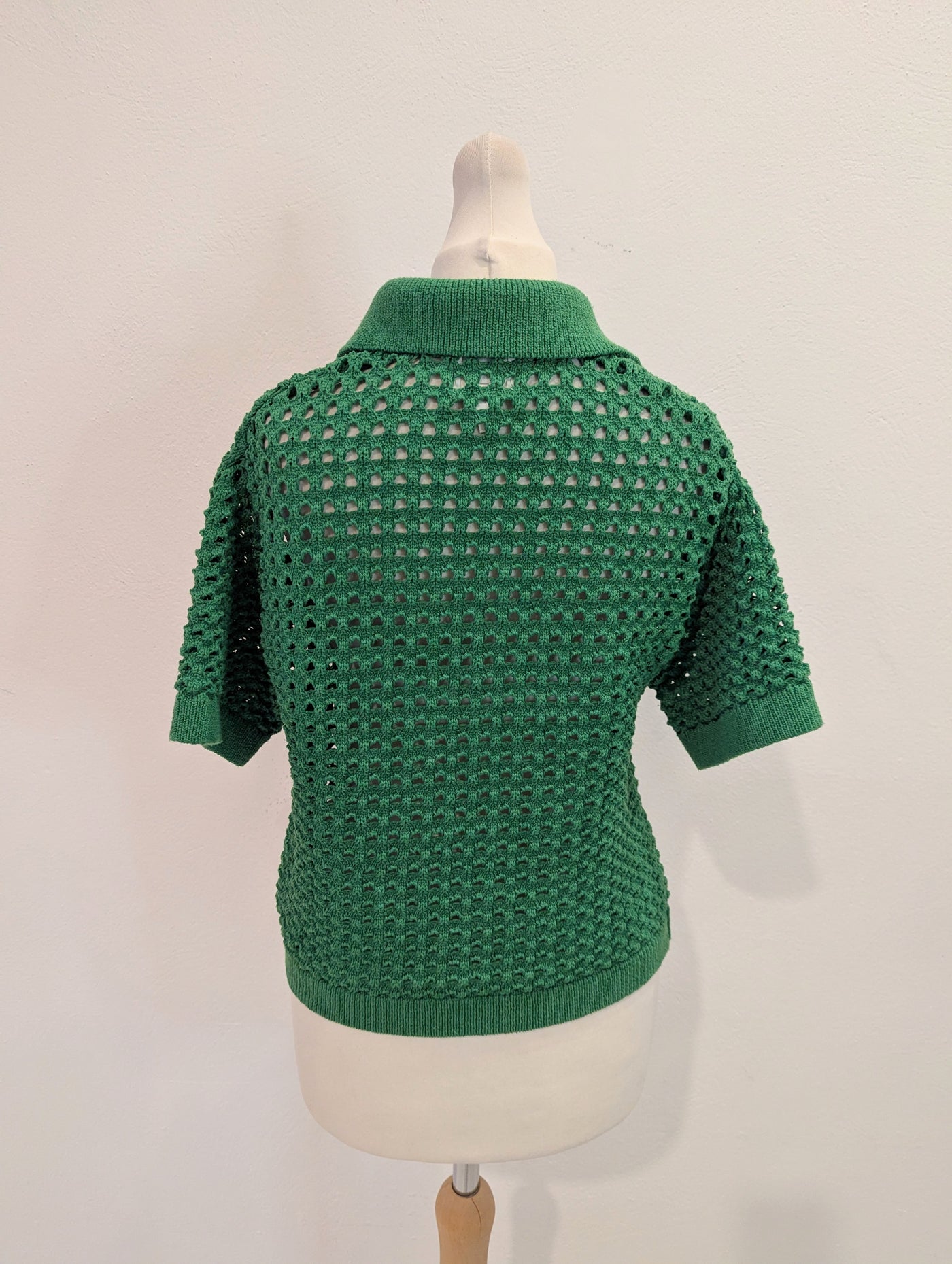 H&M Green Cable Knit XS