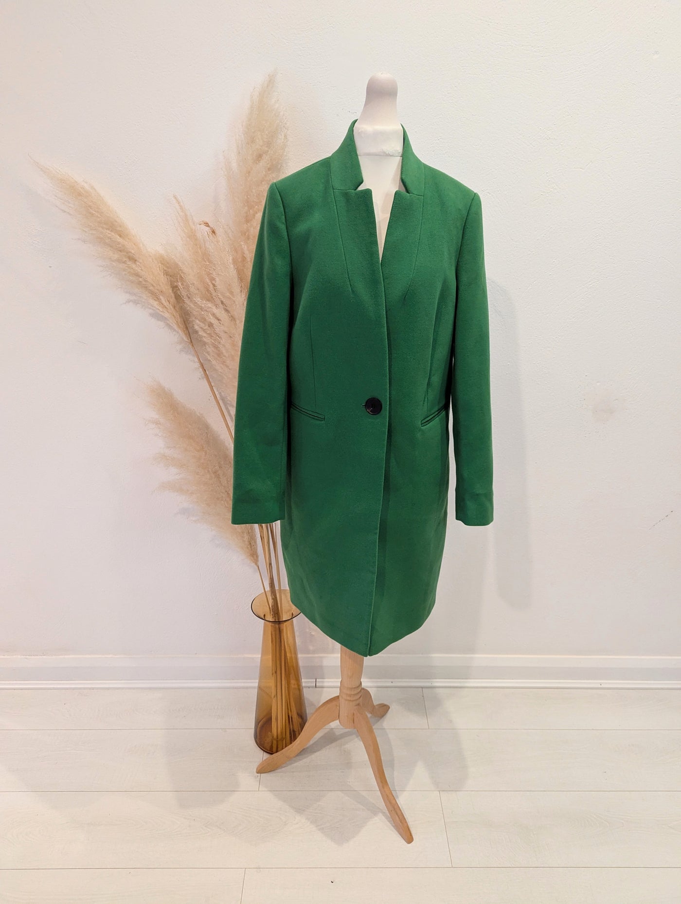 M&S Green Coat 8