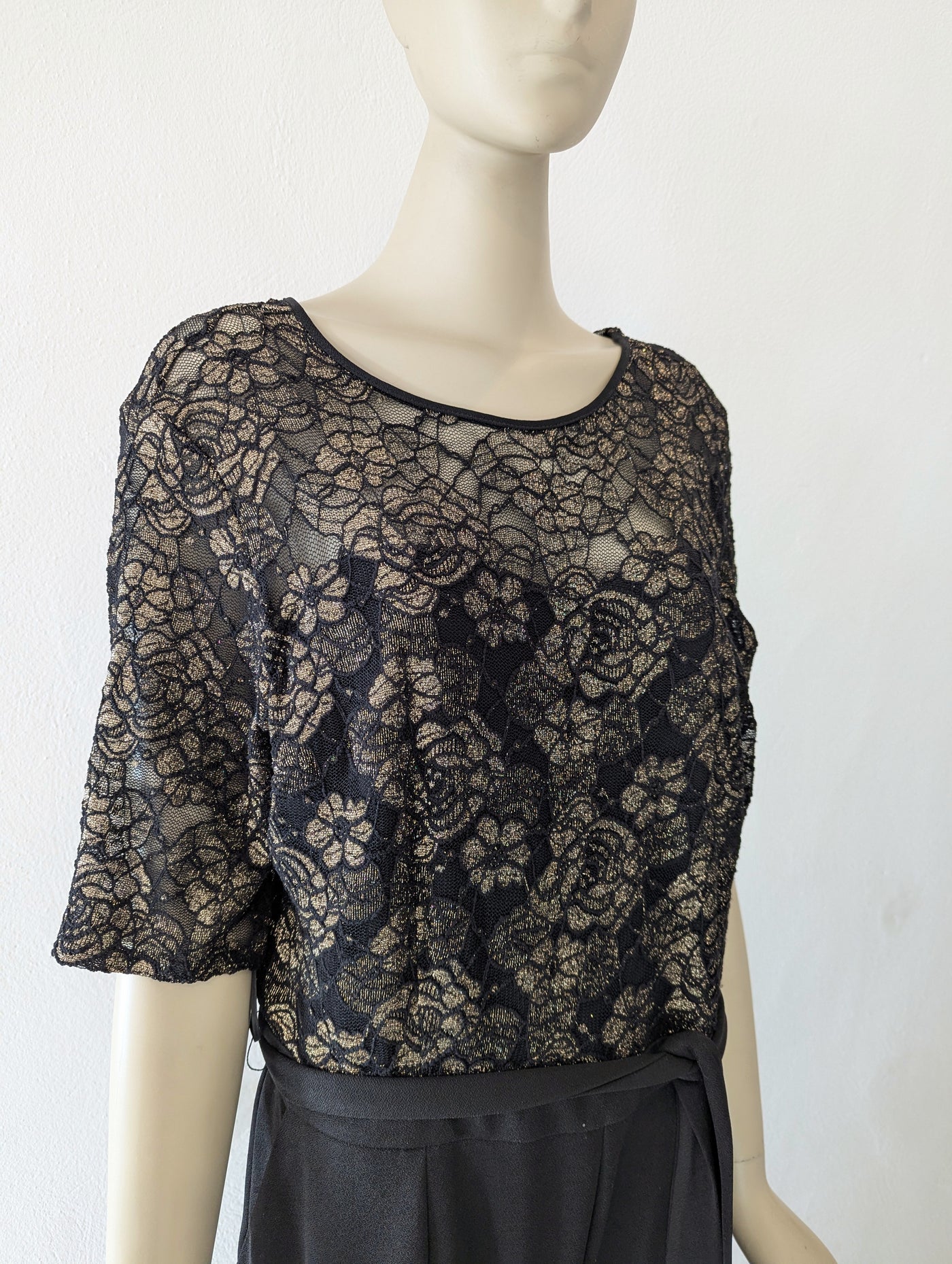 RJR John Rocha Black Gold Jumpsuit 18