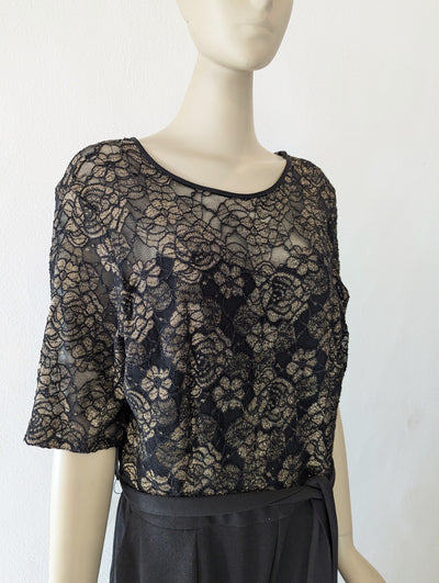 RJR John Rocha Black Gold Jumpsuit 18