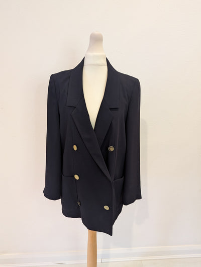 M&S x Alexa Chung Navy Blazer 10