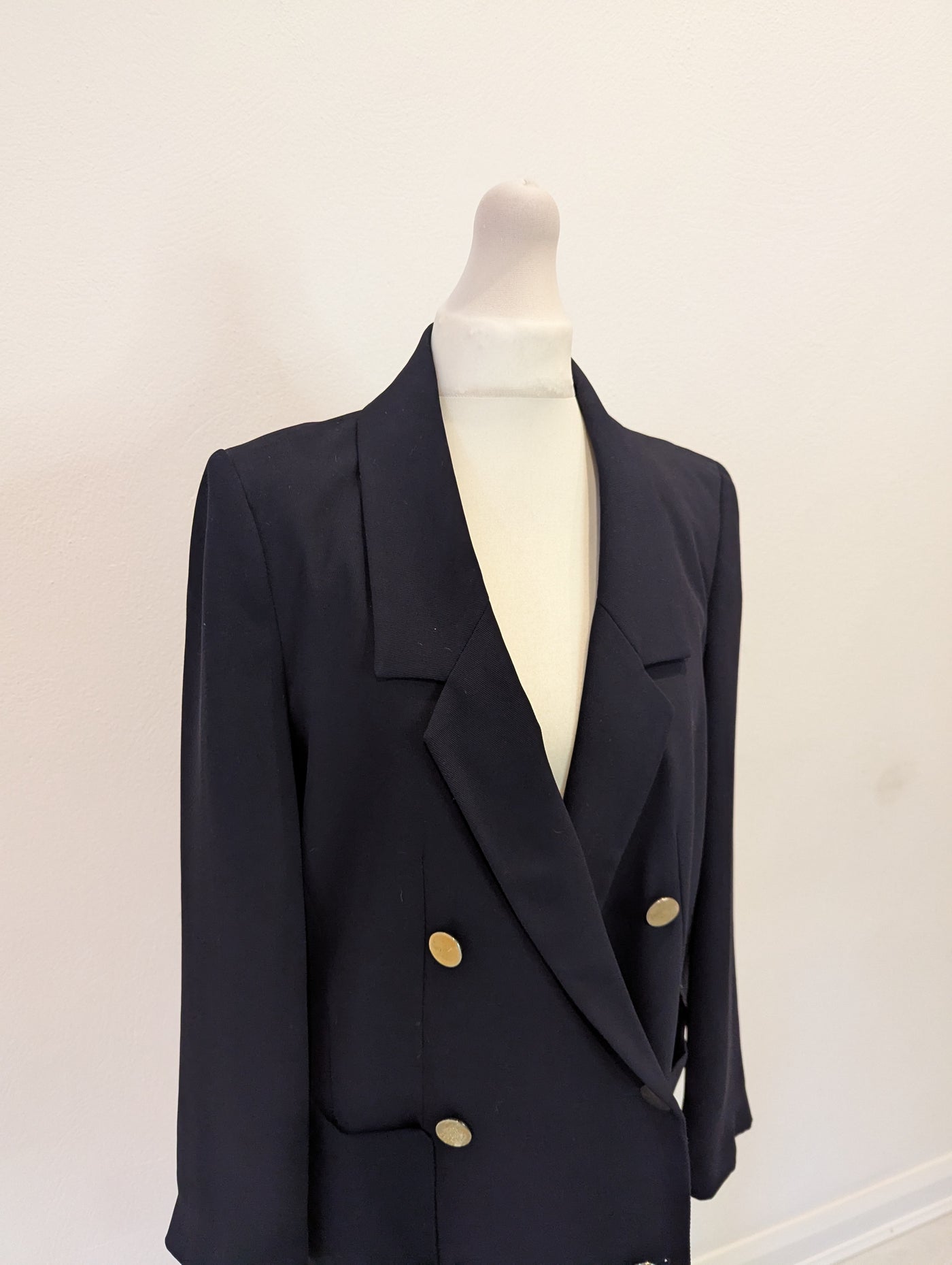 M&S x Alexa Chung Navy Blazer 10