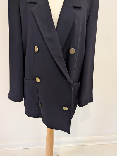 M&S x Alexa Chung Navy Blazer 10