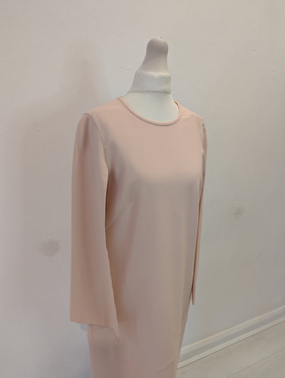 DKNY Blush Cape Sleeve Dress 8/10