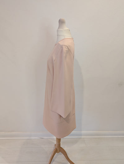 DKNY Blush Cape Sleeve Dress 8/10