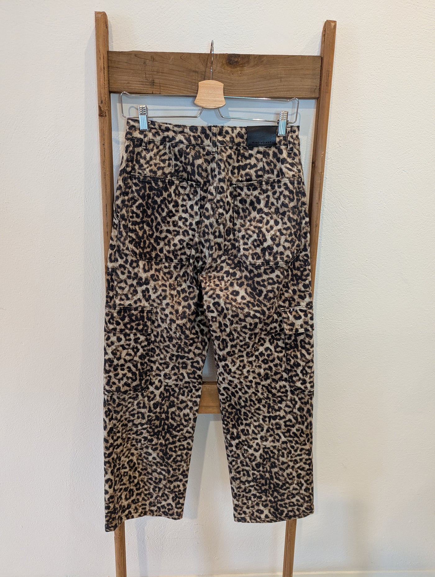 Mint Velvet Leopard Print Tousers 10R