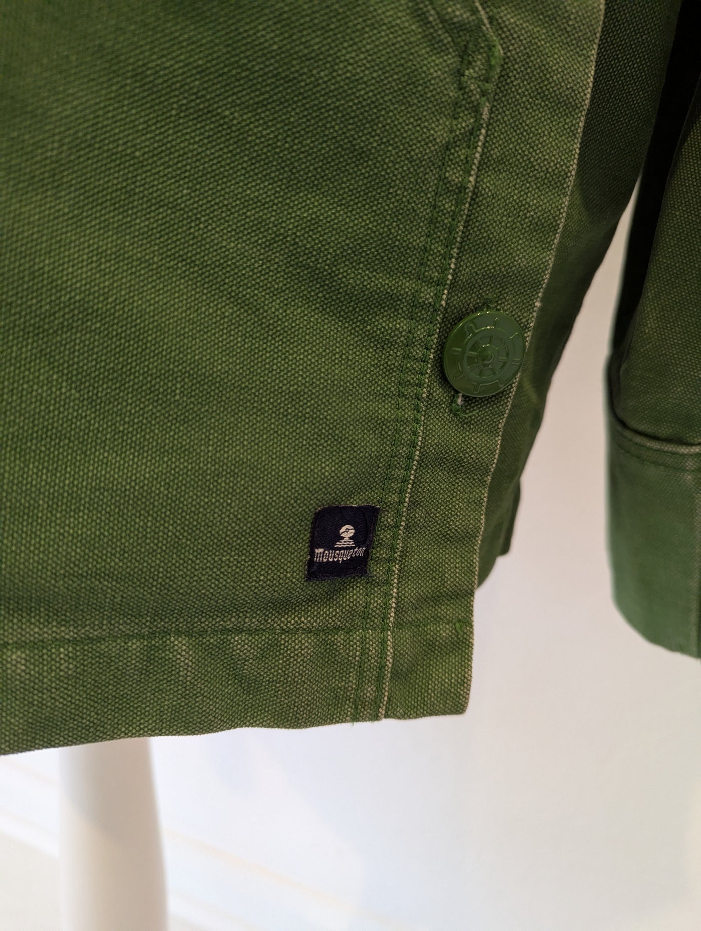 Mousqueton Green cotton Shacket - Large