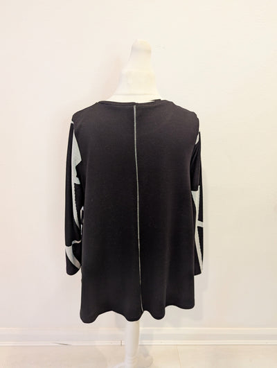 Ozai N KU Black White Tunic M