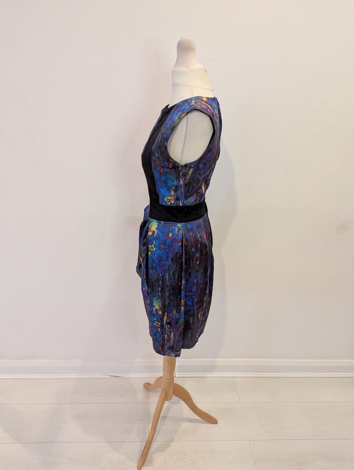 Dizingof Blue Multi Dress 8