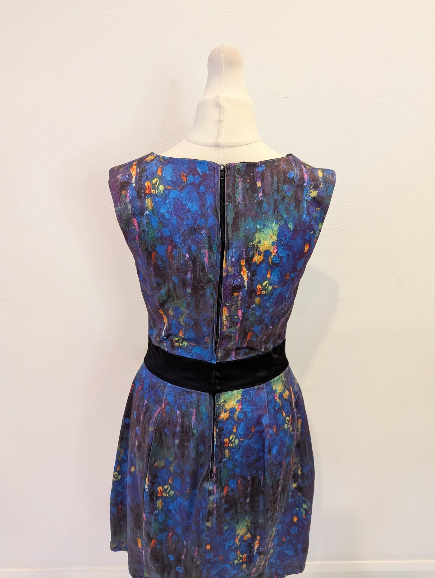 Dizingof Blue Multi Dress 8