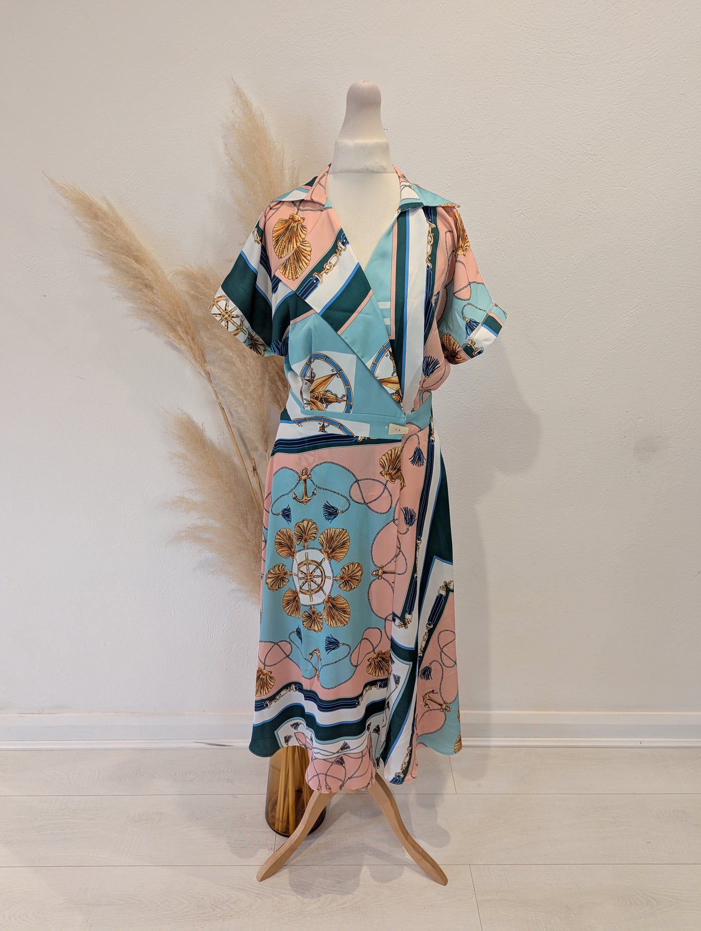 Setre Chain Print Dress 8