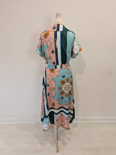 Setre Chain Print Dress 8