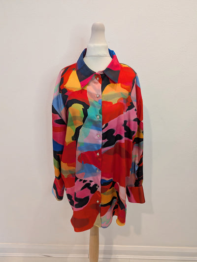 River Island Bright Multi Shirt 10