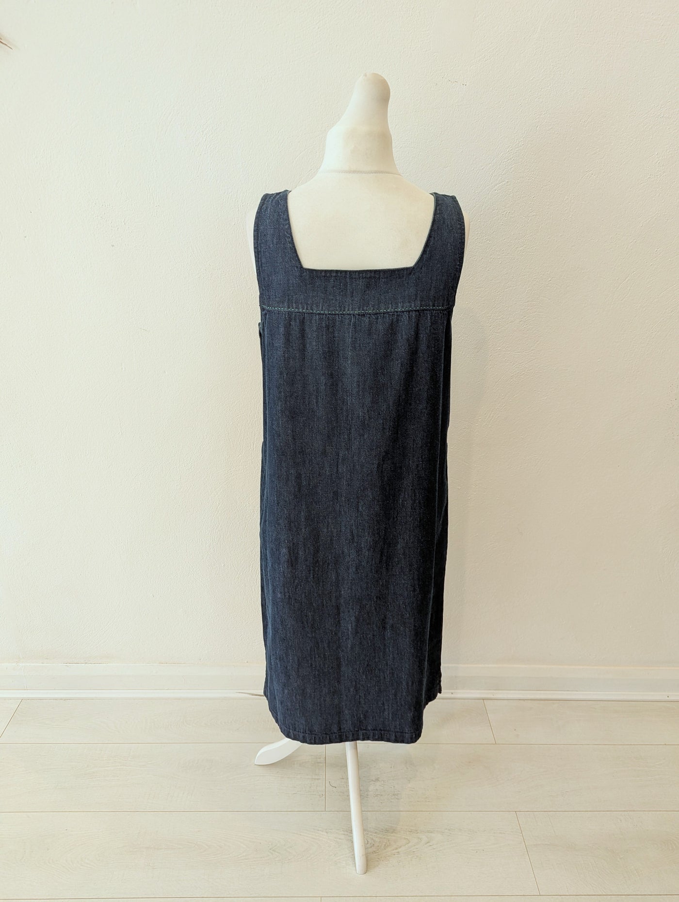 white stuff denim pinafore dress White Stuff Rose Denim Pinafore Mini Dress, Blue