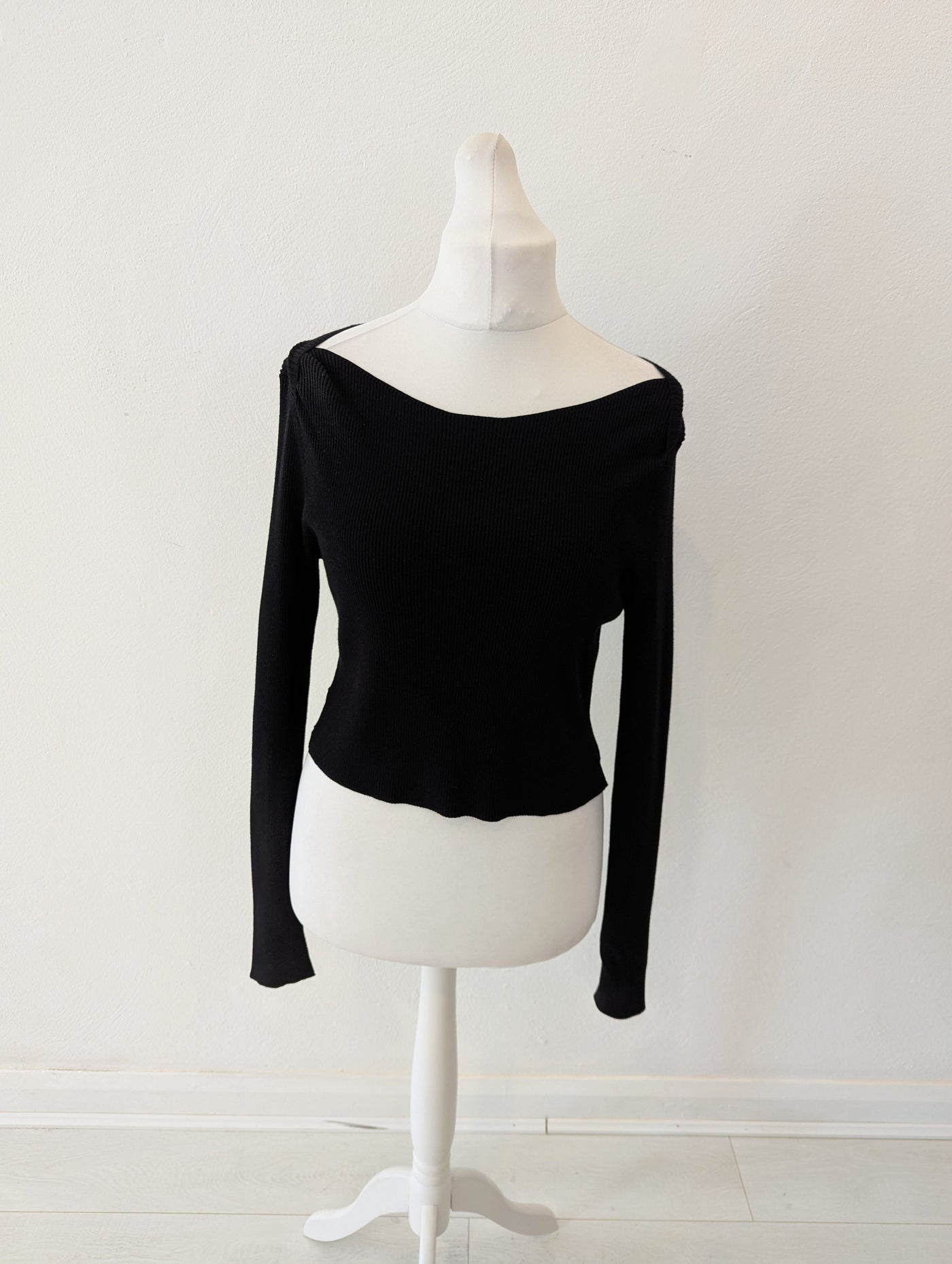 All Saints Black Jumper L RRP £92