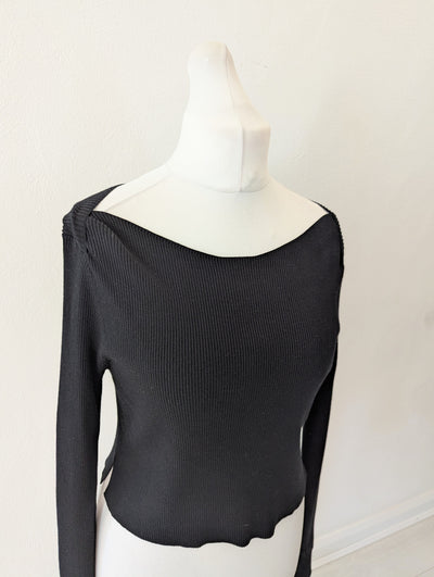 All Saints Black Jumper L RRP £92