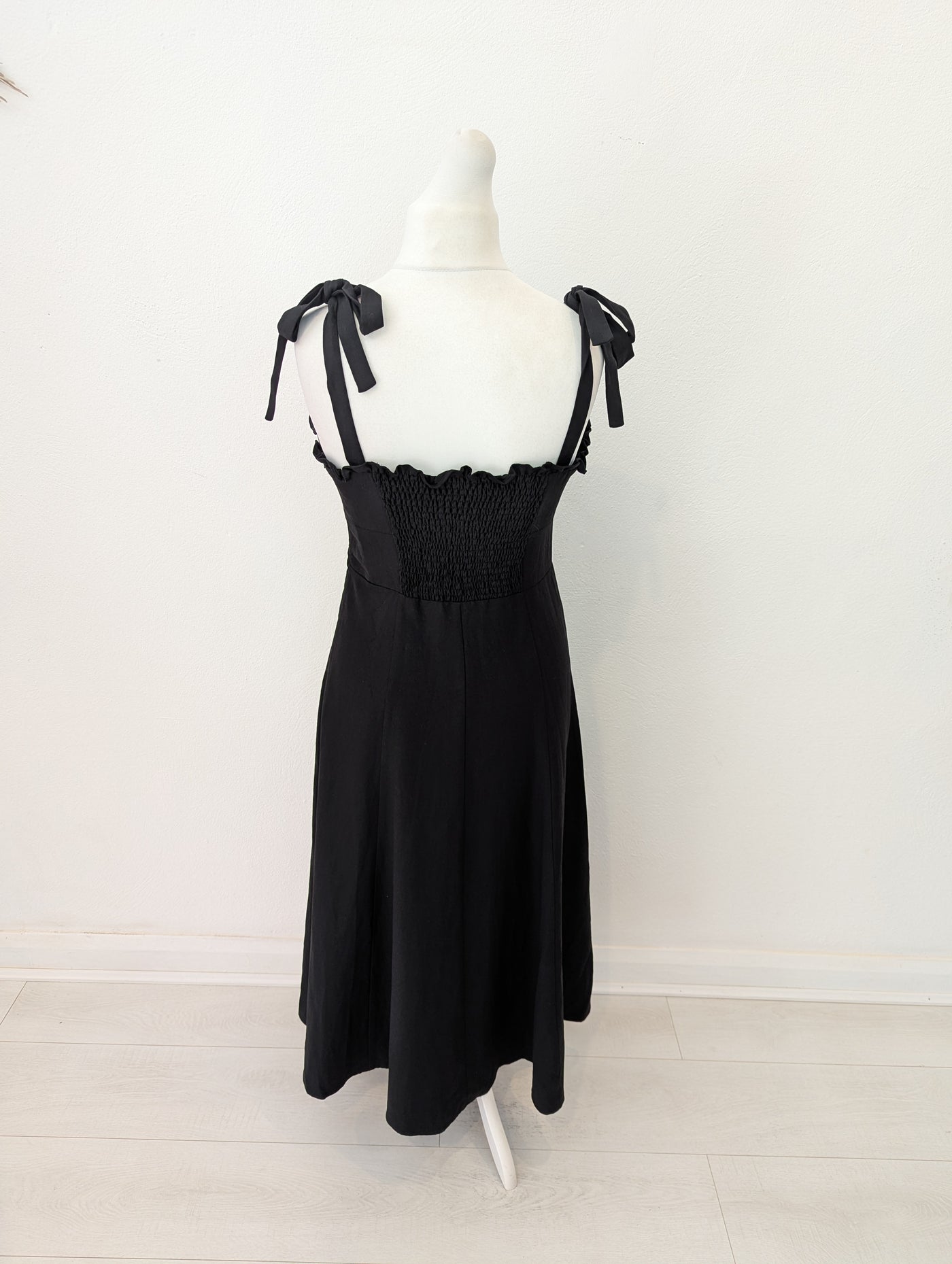 Reiss Black Yanna Dress 14