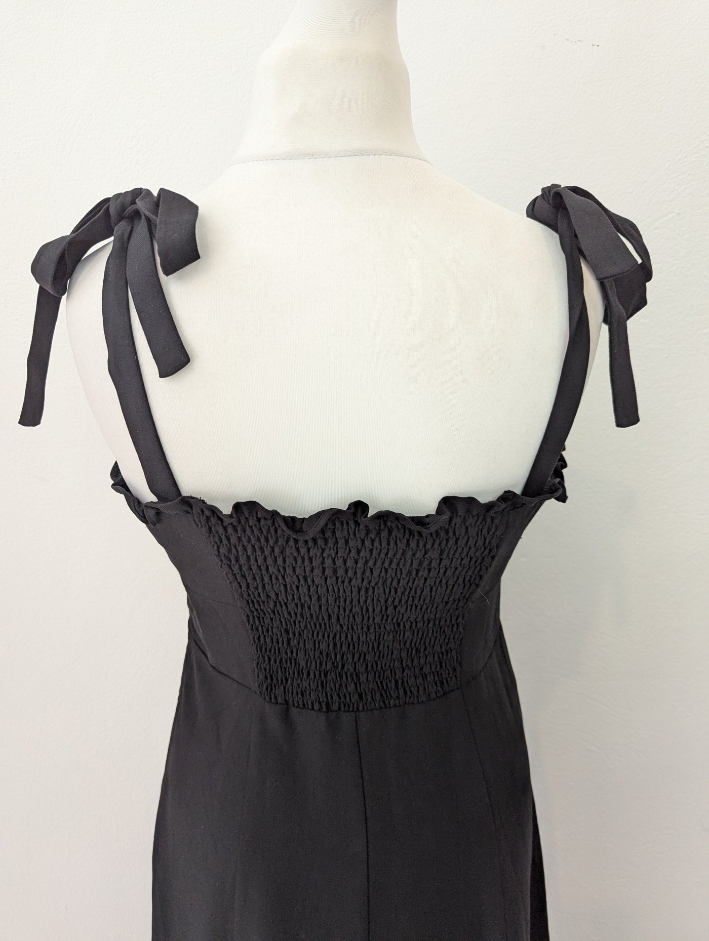 Reiss Black Yanna Dress 14