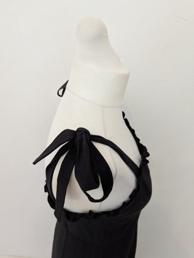 Reiss Black Yanna Dress 14