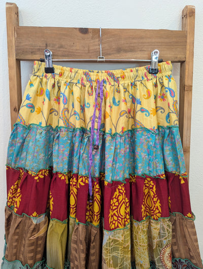 Yellow Multi Skirt