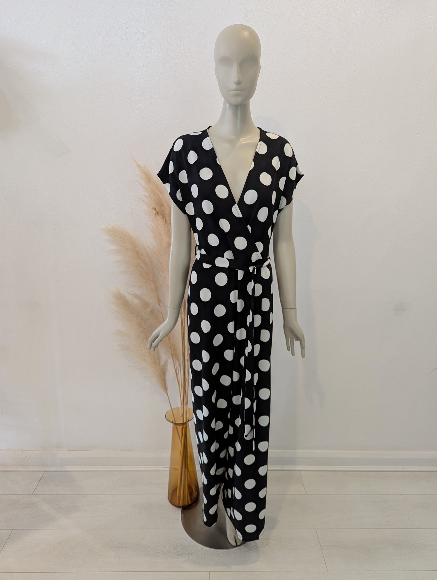 Very polka dot jumpsuit 12/14