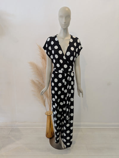 Very polka dot jumpsuit 12/14
