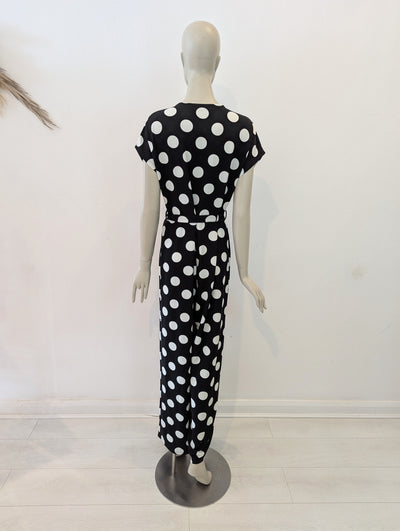 Very polka dot jumpsuit 12/14
