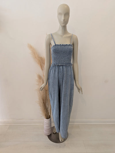 Next denim jumpsuit 14 NWT RRP £42
