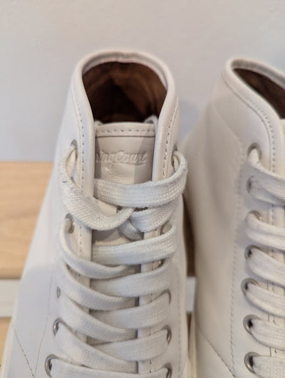 Spring Court white high tops 5 RRP £133
