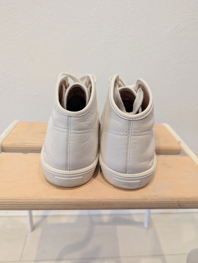 Spring Court white high tops 5 RRP £133